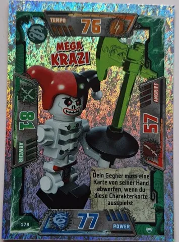 NINJAGO Trading Card Game (German) Series 2 - # 179 Mega Krazi