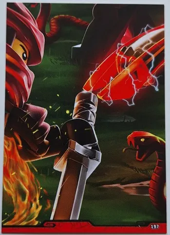 NINJAGO Trading Card Game (German) Series 2 - # 197 Puzzle Piece