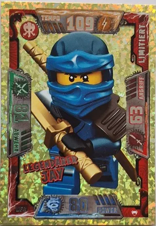 NINJAGO Trading Card Game (German) Series 2 - # LE2 Legendärer Jay Limited Edition