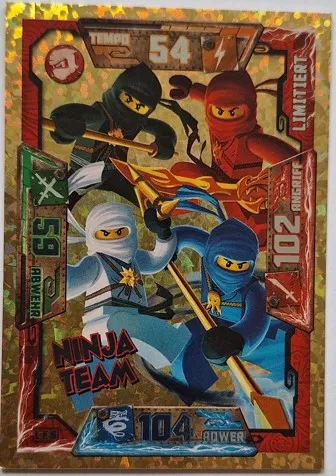 NINJAGO Trading Card Game (German) Series 2 - # LE6 Ninja Team Limited Edition