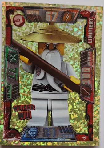 NINJAGO Trading Card Game (German) Series 2 - # LE7 Weiser Wu Limited Edition