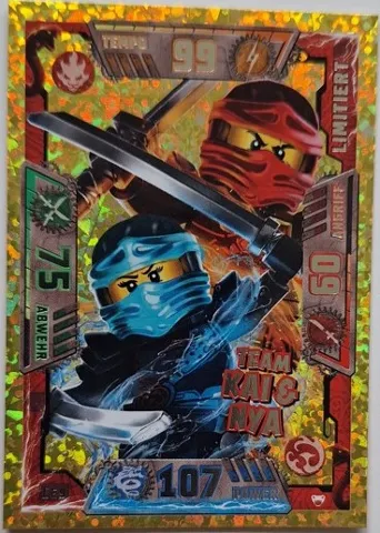 NINJAGO Trading Card Game (German) Series 2 - # LE9 Team Kai & Nya Limited Edition