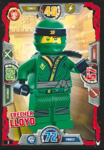 NINJAGO Trading Card Game (German) Series 3 - # 3 Frecher Lloyd