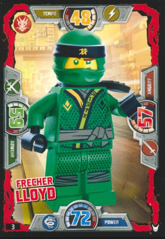 NINJAGO Trading Card Game (German) Series 3 - # 3 Frecher Lloyd