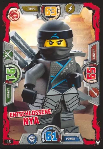 NINJAGO Trading Card Game (German) Series 3 - # 16 Entschlossene Nya