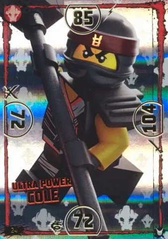 NINJAGO Trading Card Game (German) Series 3 - # 24 Ultra Power Cole