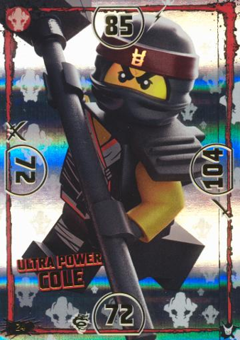 NINJAGO Trading Card Game (German) Series 3 - # 24 Ultra Power Cole