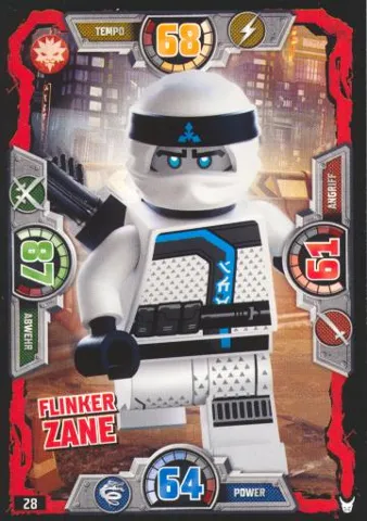 NINJAGO Trading Card Game (German) Series 3 - # 28 Flinker Zane