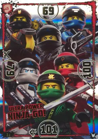 NINJAGO Trading Card Game (German) Series 3 - # 38 Ultra Power Ninja-Go!