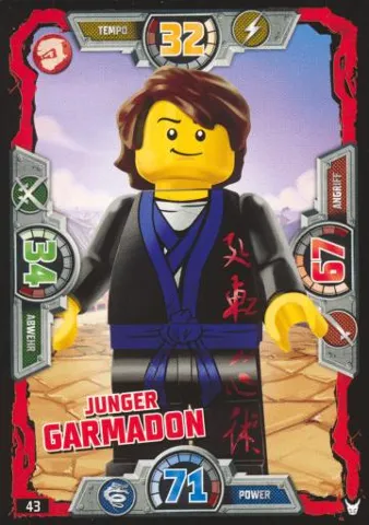 NINJAGO Trading Card Game (German) Series 3 - # 43 Junger Garmadon
