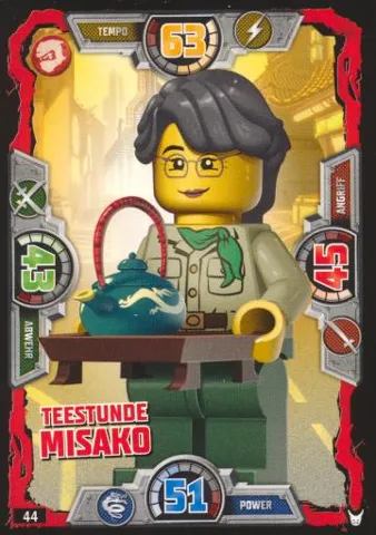 NINJAGO Trading Card Game (German) Series 3 - # 44 Teestunde Misako