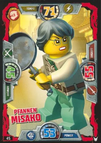 NINJAGO Trading Card Game (German) Series 3 - # 45 Pfannen Misako