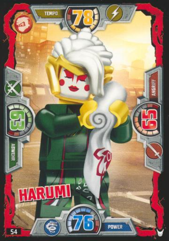 NINJAGO Trading Card Game (German) Series 3 - # 54 Harumi