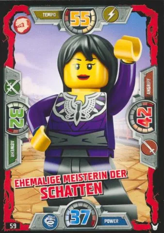 NINJAGO Trading Card Game (German) Series 3 - # 59 Ehemalige Meisterin der Schatten