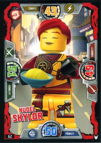NINJAGO Trading Card Game (German) Series 3 - # 62 Nudel Skylor