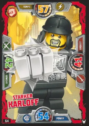 NINJAGO Trading Card Game (German) Series 3 - # 64 Starker Karloff
