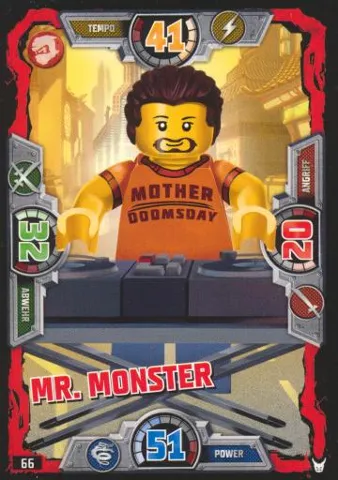 NINJAGO Trading Card Game (German) Series 3 - # 66 Mr. Monster