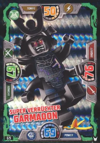 NINJAGO Trading Card Game (German) Series 3 - # 69 Super verrückter Garmadon
