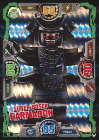 NINJAGO Trading Card Game (German) Series 3 - # 70 Super Böser Garmadon