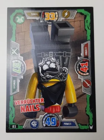 NINJAGO Trading Card Game (German) Series 3 - # 83 Verrückter Nails