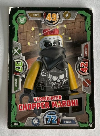 NINJAGO Trading Card Game (German) Series 3 - # 84 Verrückter Chopper Maroni