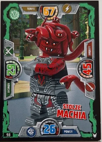 NINJAGO Trading Card Game (German) Series 3 - # 98 Stolze Machia