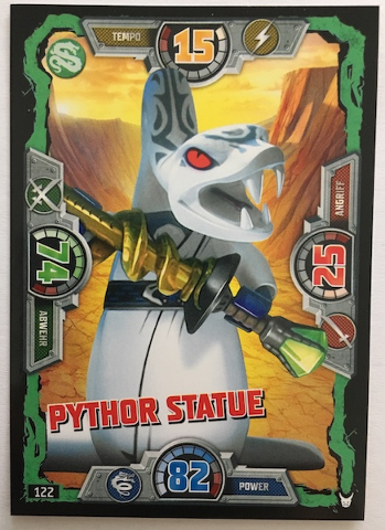 NINJAGO Trading Card Game (German) Series 3 - # 122 Pythor Statue