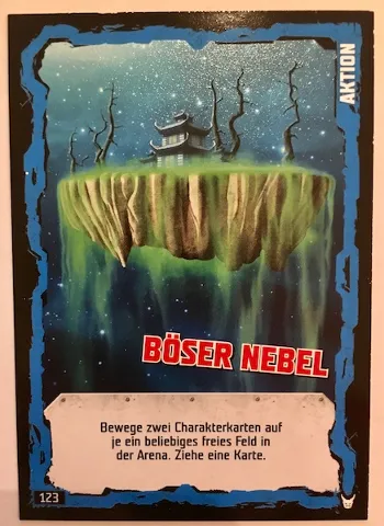 NINJAGO Trading Card Game (German) Series 3 - # 123 Böser Nebel
