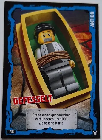 NINJAGO Trading Card Game (German) Series 3 - # 138 Gefesselt