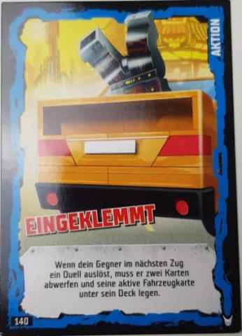 NINJAGO Trading Card Game (German) Series 3 - # 140 Eingeklemmt