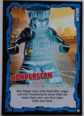 NINJAGO Trading Card Game (German) Series 3 - # 153 Körperscan