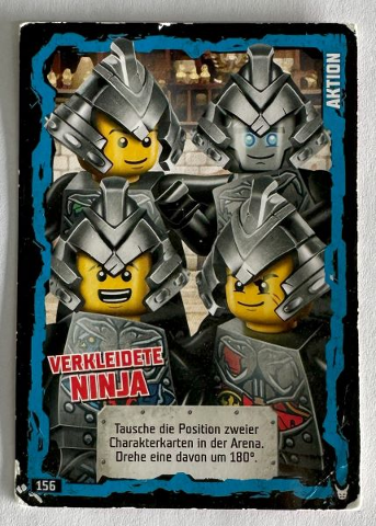 NINJAGO Trading Card Game (German) Series 3 - # 156 Verkleidete Ninja