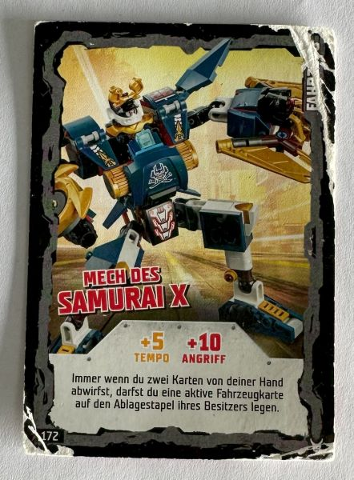 NINJAGO Trading Card Game (German) Series 3 - # 172 Mech des Samurai X