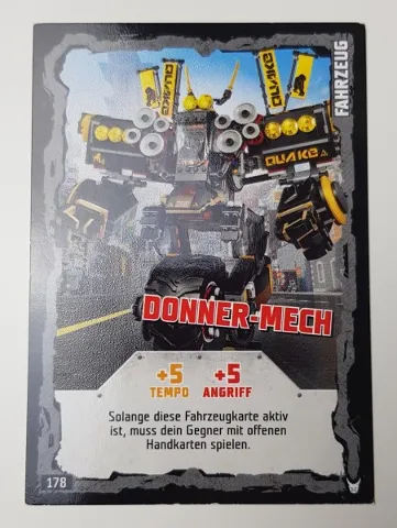 NINJAGO Trading Card Game (German) Series 3 - # 178 Donner-Mech