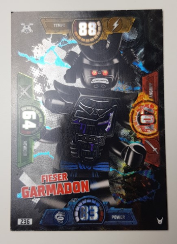 NINJAGO Trading Card Game (German) Series 3 - # 236 Fieser Garmadon