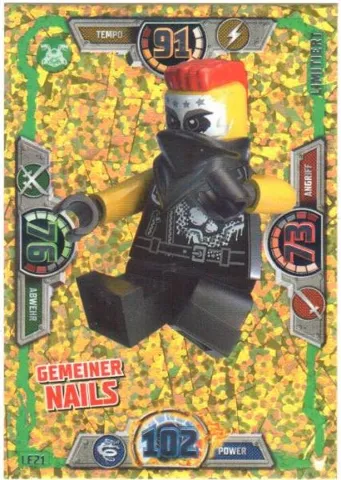 NINJAGO Trading Card Game (German) Series 3 - # LE21 Gemeiner Nails
