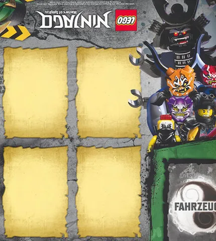 Ninjago Trading Card Game (German) Series 3 - Game Board