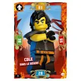 NINJAGO Trading Card Game (French) Series 3 - # 7 Cole dans le Désert
