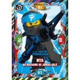 NINJAGO Trading Card Game (French) Series 3 - # 20 Nya au Royaume du Jamais-Gelé