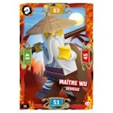 NINJAGO Trading Card Game (French) Series 3 - # 39 Maître Wu Sérieux
