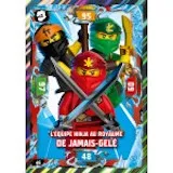 NINJAGO Trading Card Game (French) Series 3 - # 46 L'Equipe Ninjago au Royaume de Jamais-Gelé