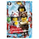 NINJAGO Trading Card Game (French) Series 3 - # 72 L'Equipe Royaume de Jamais-Gelé