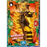 NINJAGO Trading Card Game (French) Series 3 - # 77 Aspheera et Croc' Feu