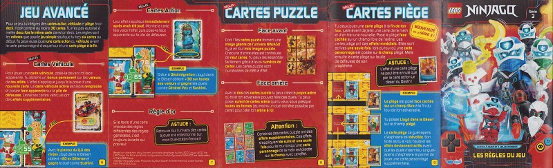 NINJAGO Trading Card Game (French) Series 3 - Les Règles du Jeu