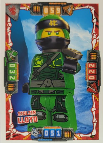 NINJAGO Trading Card Game (German) Series 4 - # 2 Stolzer Lloyd
