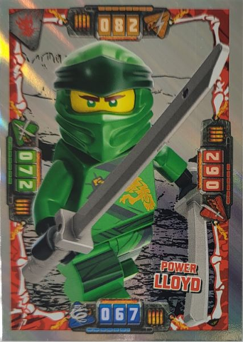 NINJAGO Trading Card Game (German) Series 4 - # 7 Power Lloyd