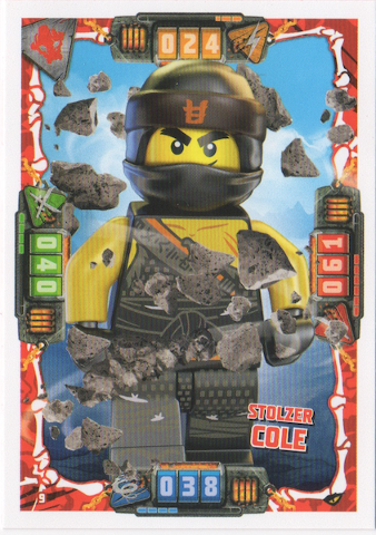 NINJAGO Trading Card Game (German) Series 4 - # 9 Stolzer Cole