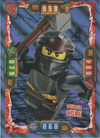 NINJAGO Trading Card Game (German) Series 4 - # 13 Power Cole