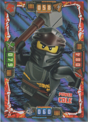 NINJAGO Trading Card Game (German) Series 4 - # 13 Power Cole