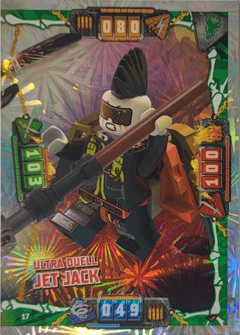NINJAGO Trading Card Game (German) Series 4 - # 17 Ultra Duell Jet Jack